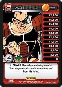Raditz - Angered (65) [H&V] - Dragon Ball Z TCG Single