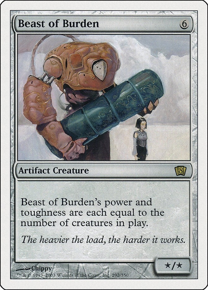 Beast of Burden (292) [8ED] - MTG Single
