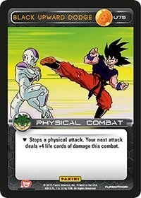 Black Upward Dodge (75) [H&V] - Dragon Ball Z TCG Single