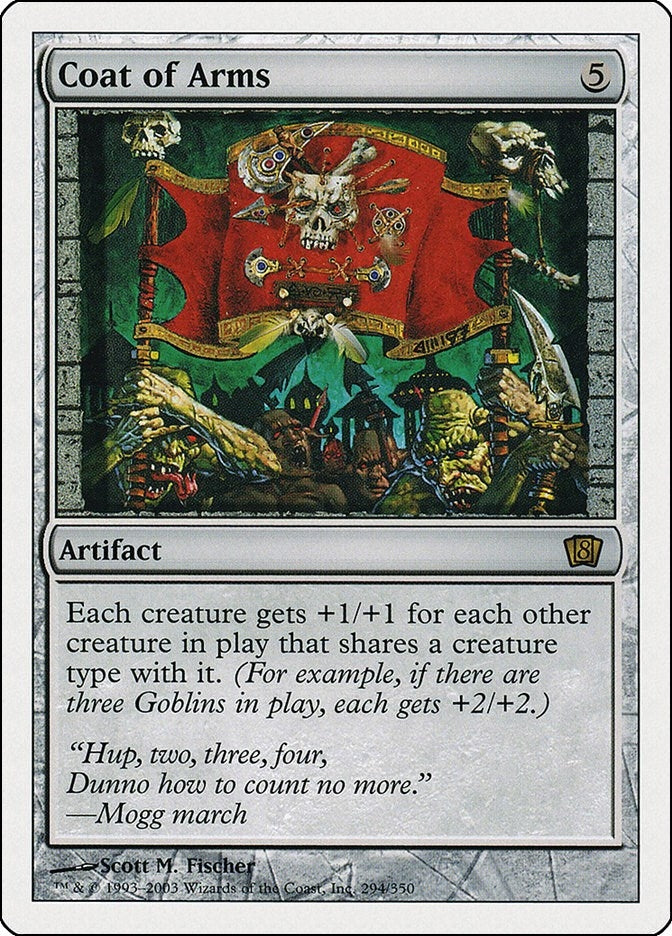 Coat of Arms (294) [8ED] - MTG Single
