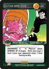 Saiyan Spin Kick (95) [H&V] - Dragon Ball Z TCG Single