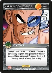 Nappa’s Confidence (99) [H&V] - Dragon Ball Z TCG Single