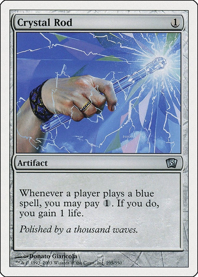 Crystal Rod (295) [8ED] - MTG Single