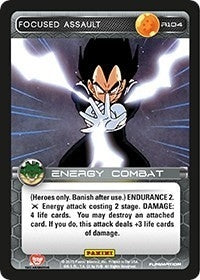Focused Assault (104) [H&V] - Dragon Ball Z TCG Single