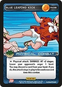 Blue Leaping Kick (108) [H&V] - Dragon Ball Z TCG Single