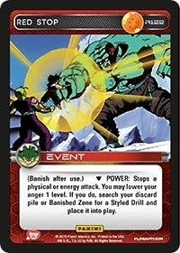 Red Stop (122) [H&V] - Dragon Ball Z TCG Single