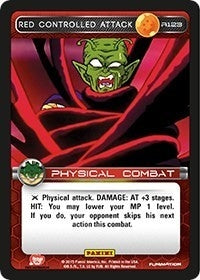 Red Controlled Attack (123) [H&V] - Dragon Ball Z TCG Single