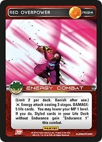 Red Overpower (124) [H&V] - Dragon Ball Z TCG Single