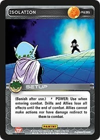 Isolation (131) [H&V] - Dragon Ball Z TCG Single