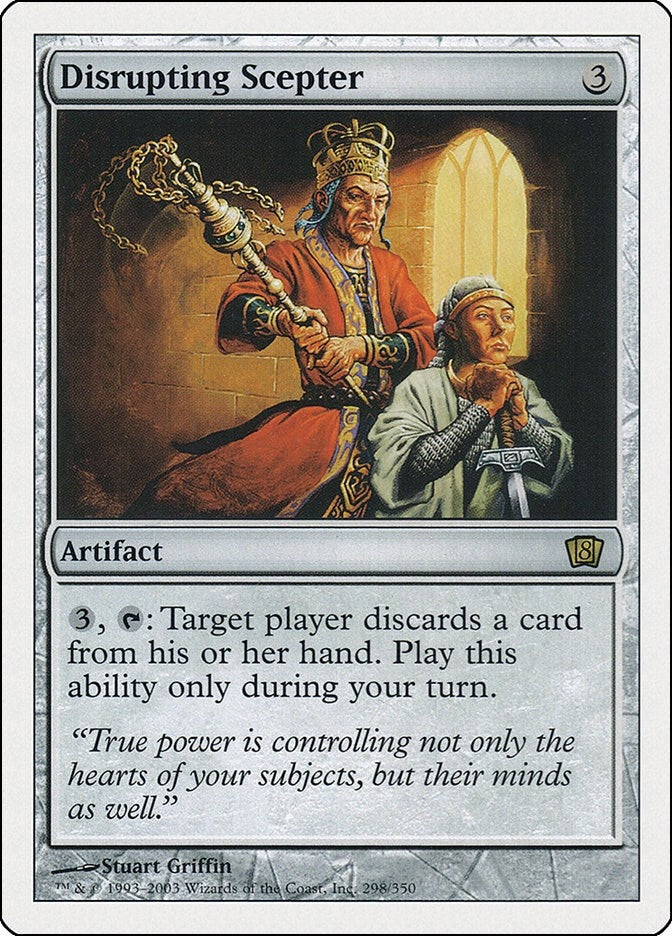 Disrupting Scepter (298) [8ED] - MTG Single