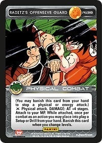 Raditz’s Offensive Guard (138) [H&V] - Dragon Ball Z TCG Single