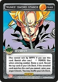 Trunks’ Sword Stance (140) [H&V] - Dragon Ball Z TCG Single
