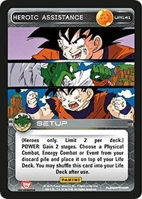 Heroic Assistance (141) [H&V] - Dragon Ball Z TCG Single