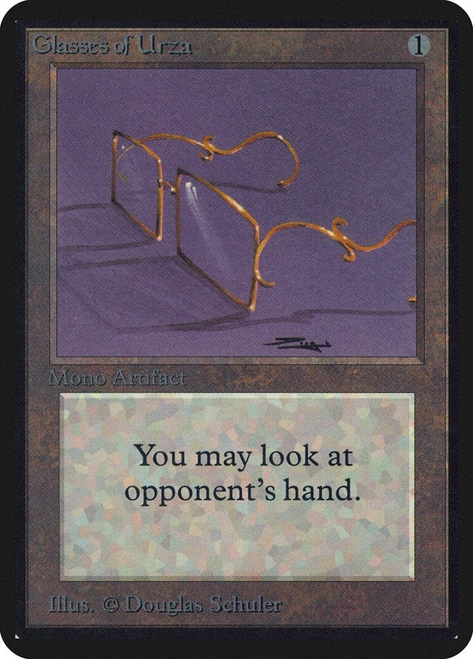 Glasses of Urza [LEA] - MTG Single