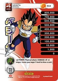 Vegeta - Renewed (Rainbow Parallel Foil) (4) [BASE] - Dragon Ball Z TCG Single