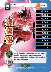 Goku - Kaio-Ken Enhanced (High Tech Foil) (6) [BASE] - Dragon Ball Z TCG Single