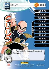 Krillin - Enraged (Rainbow Parallel Foil) (16) [BASE] - Dragon Ball Z TCG Single