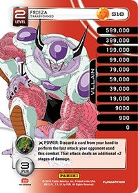Frieza - Transformed (Rainbow Parallel Foil) (18) [BASE] - Dragon Ball Z TCG Single