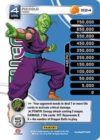 Piccolo - Fused (Rainbow Parallel Foil) (24) [BASE] - Dragon Ball Z TCG Single