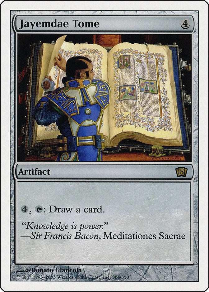 Jayemdae Tome (306) [8ED] - MTG Single