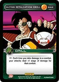 Saiyan Retaliation Drill (44) [BASE] - Dragon Ball Z TCG Single