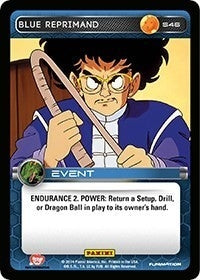 Blue Reprimand (46) [BASE] - Dragon Ball Z TCG Single