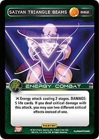 Saiyan Triangle Beams (62) [BASE] - Dragon Ball Z TCG Single