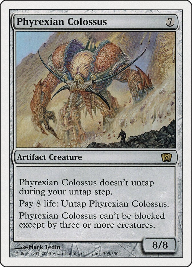 Phyrexian Colossus (309) [8ED] - MTG Single