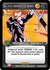Black Defensive Burst (71) [BASE] - Dragon Ball Z TCG Single