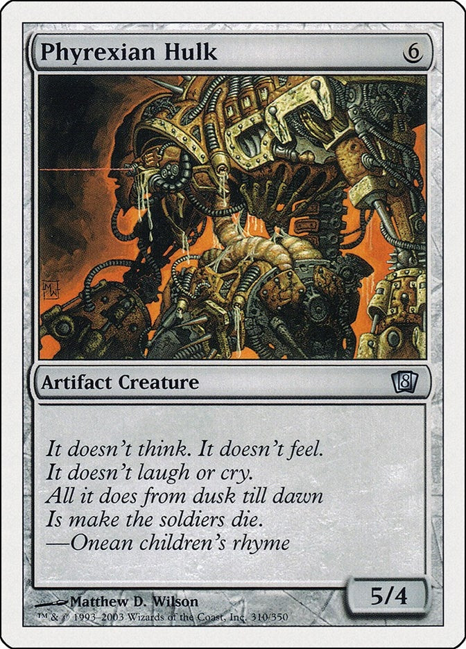 Phyrexian Hulk (310) [8ED] - MTG Single