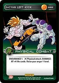 Saiyan Left Kick (83) [BASE] - Dragon Ball Z TCG Single