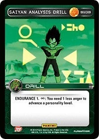 Saiyan Analysis Drill (103) [BASE] - Dragon Ball Z TCG Single