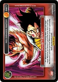 Red Enraged Mastery (Rainbow Parallel Foil) (27) [BASE] - Dragon Ball Z TCG Single