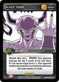 Black Taunt (104) [BASE] - Dragon Ball Z TCG Single