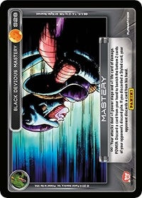 Black Devious Mastery (High Tech Foil) (28) [BASE] - Dragon Ball Z TCG Single