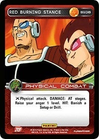 Red Burning Stance (108) [BASE] - Dragon Ball Z TCG Single