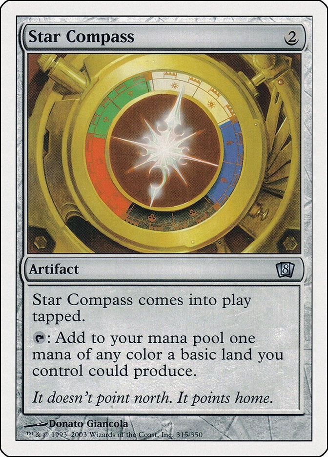 Star Compass (315) [8ED] - MTG Single