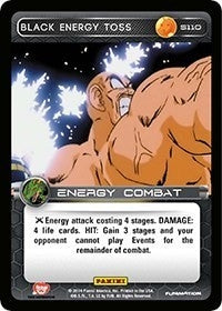 Black Energy Toss (110) [BASE] - Dragon Ball Z TCG Single