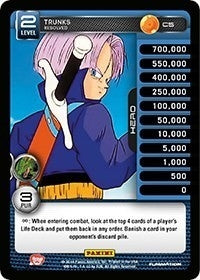 Trunks - Resolved (5) [BASE] - Dragon Ball Z TCG Single