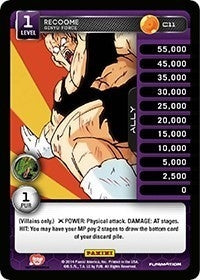 Recoome - Ginyu Force (11) [BASE] - Dragon Ball Z TCG Single