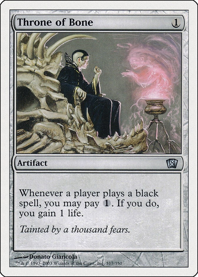 Throne of Bone (317) [8ED] - MTG Single