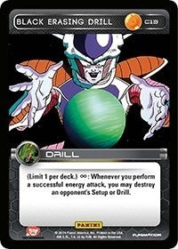 Black Erasing Drill (13) [BASE] - Dragon Ball Z TCG Single