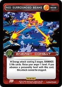 Red Surrounded Beams (119) [BASE] - Dragon Ball Z TCG Single