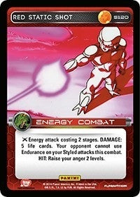 Red Static Shot (120) [BASE] - Dragon Ball Z TCG Single