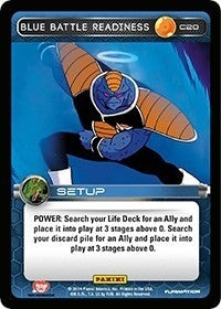 Blue Battle Readiness (20) [BASE] - Dragon Ball Z TCG Single