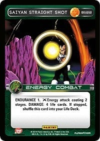 Saiyan Straight Shot (122) [BASE] - Dragon Ball Z TCG Single