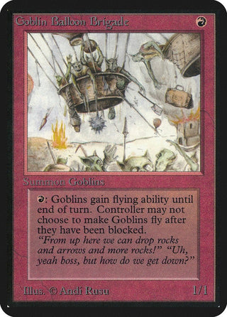 Goblin Balloon Brigade [LEA] - MTG Single