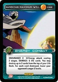Namekian Maximum Will (33) [BASE] - Dragon Ball Z TCG Single