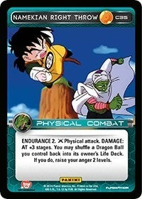 Namekian Right Throw (35) [BASE] - Dragon Ball Z TCG Single