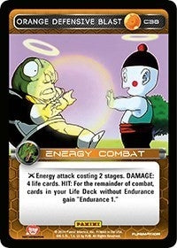 Orange Defensive Blast (38) [BASE] - Dragon Ball Z TCG Single